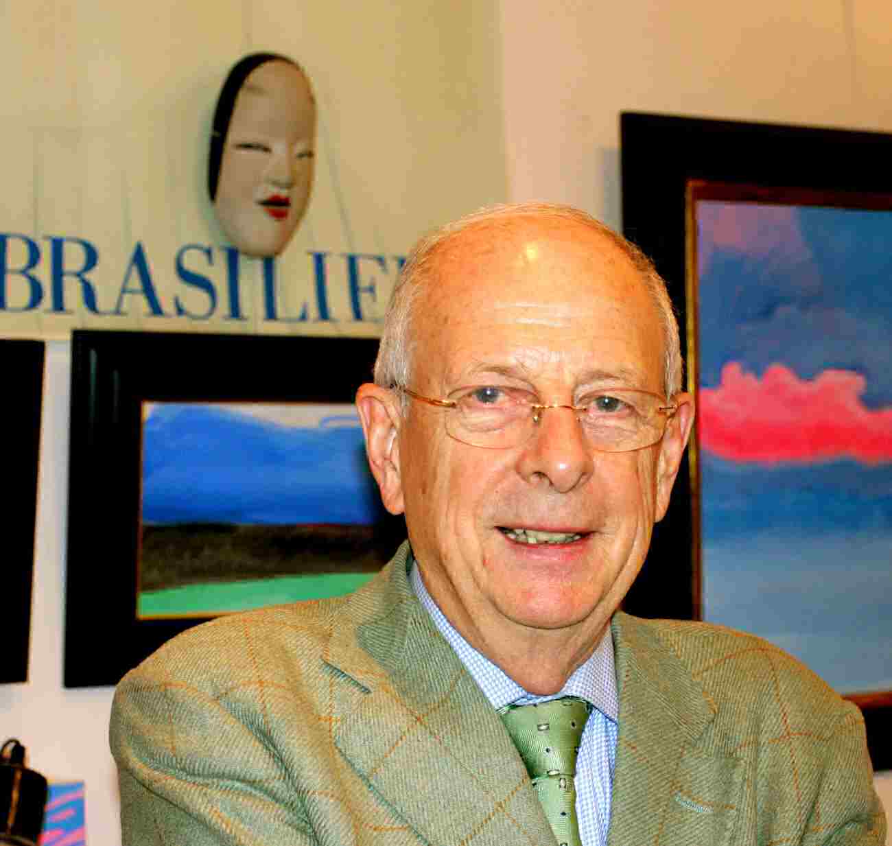 Brasilier, artiste peintre, portrait