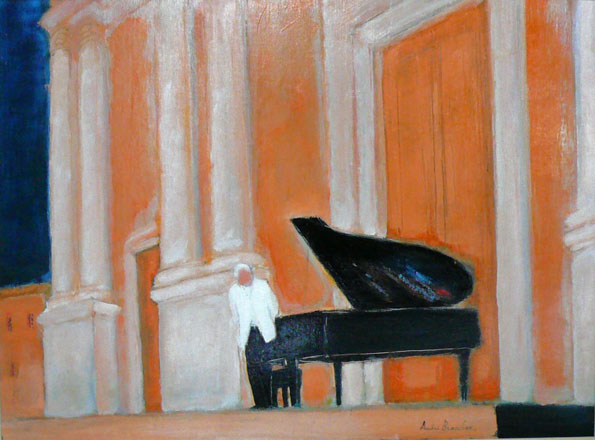 Pianiste saluant. 2006