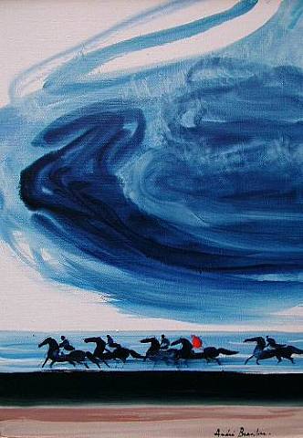 Brasilier, Le nuage bleu
