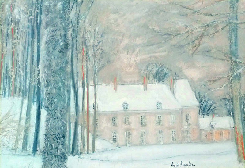 Loupeigne sous la neige. 2010